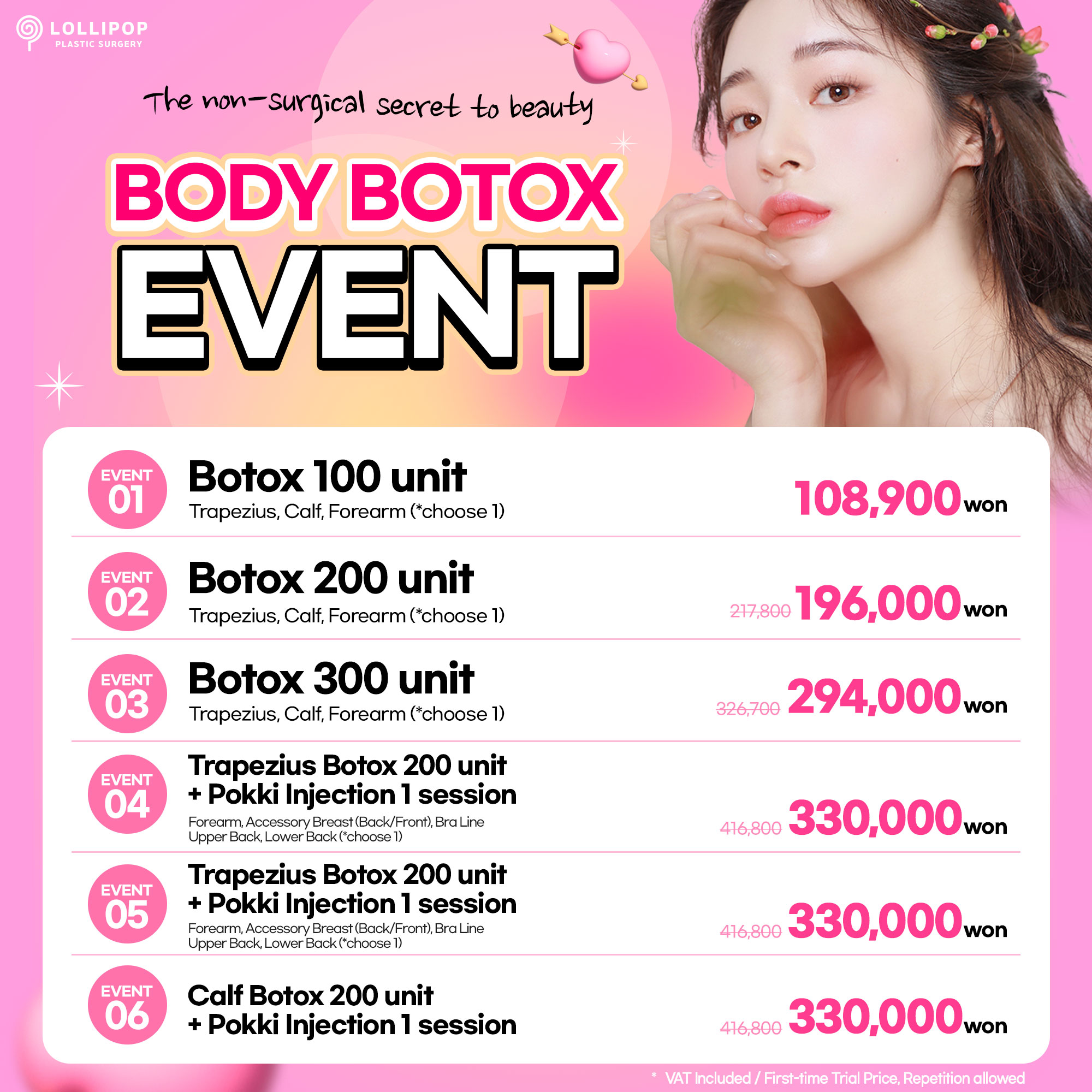 Body Botox Event