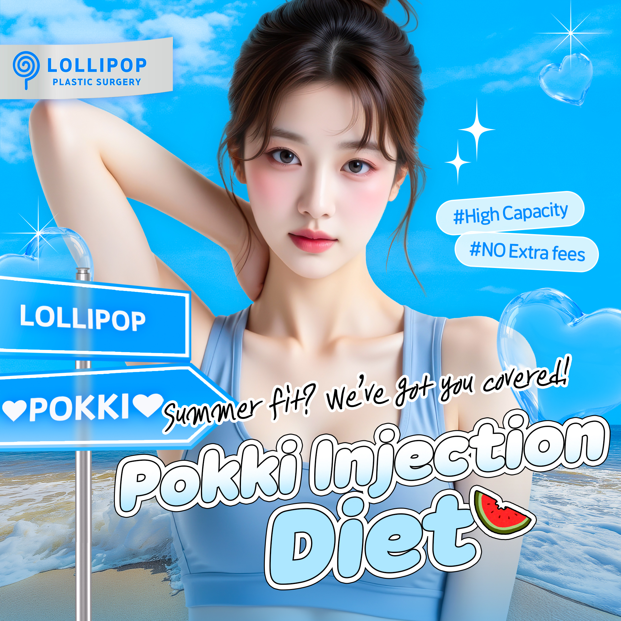 Diet with Pokki Injection