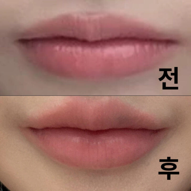 원하던 입술 모양 그대로 해주셨어요